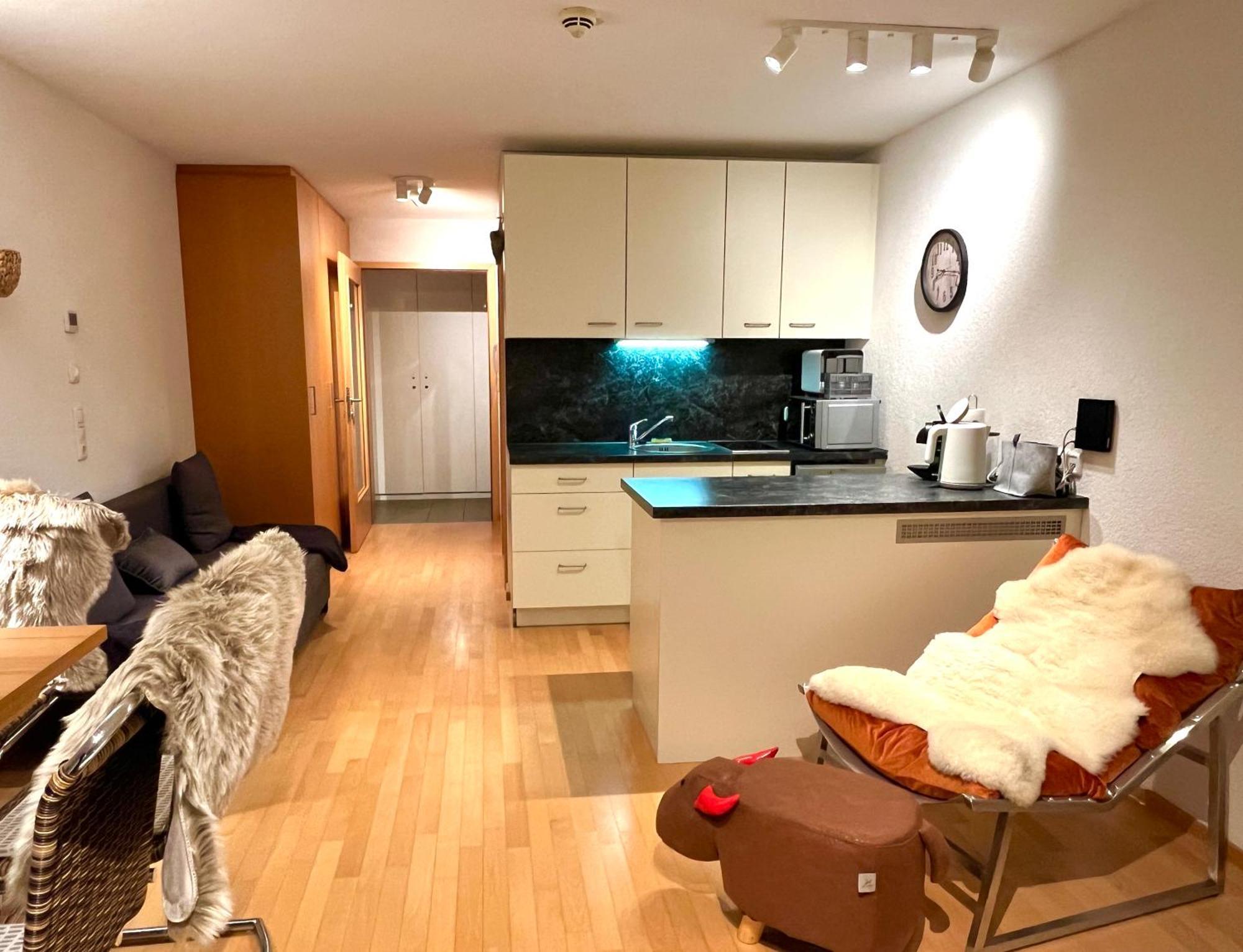Sonniges Bergblick-Appartement 达米尔斯 外观 照片